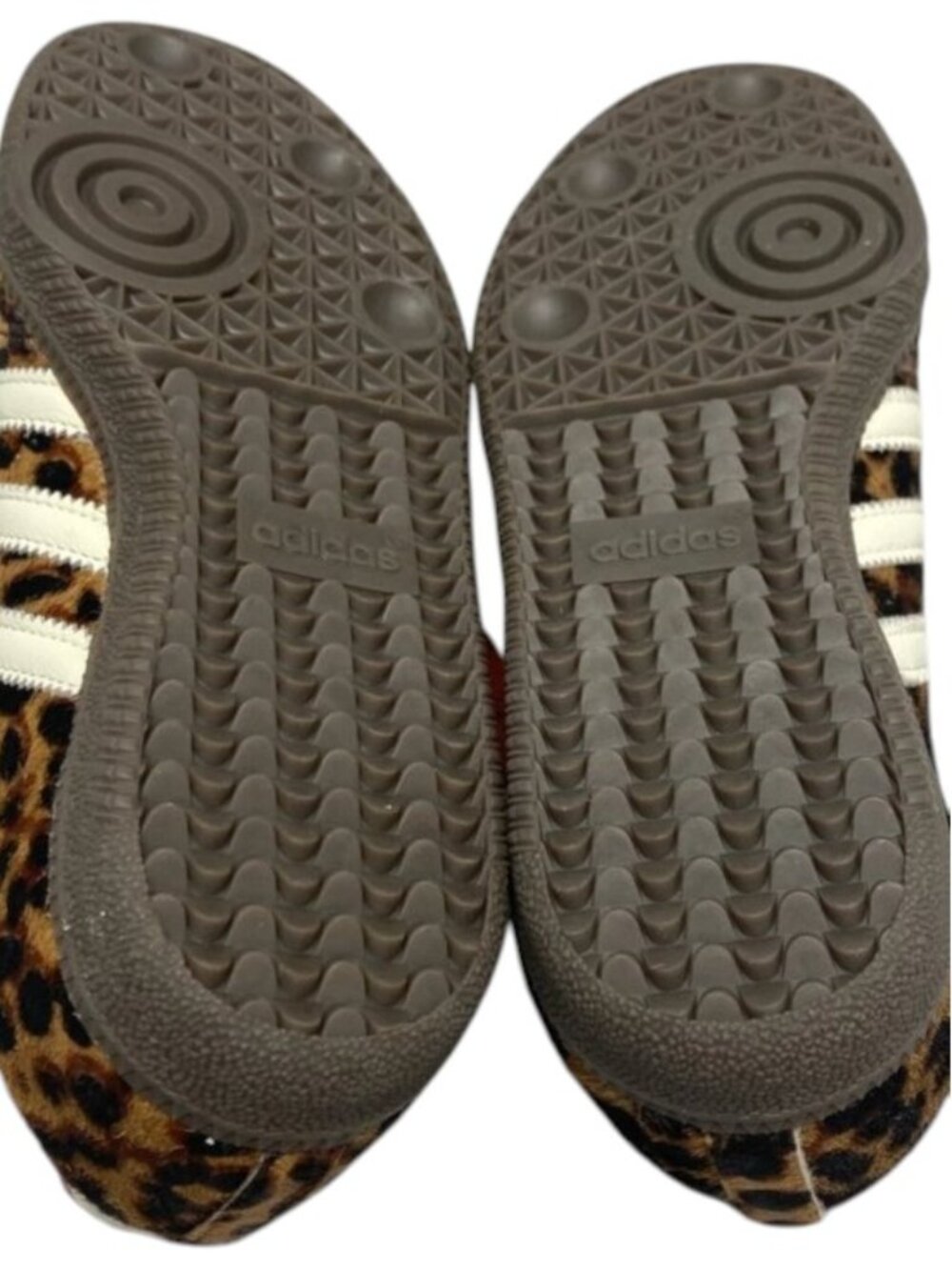 adidas Leopard Print Sneakers with Orange Accents - Picture 7 of 11